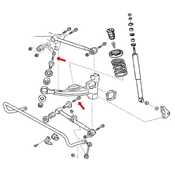 Болт заднего поворотного рычага RAV4 1994-2005 90119-12278 OE