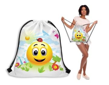 WOREK PLECAK B06 EMOTIKON PL FULL PRINT