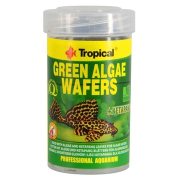 TROPICAL Pokarm GREEN ALGAE WAFERS 100ml glonojad