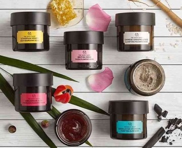 THE BODY SHOP Отшелушивающая маска для лица МИНДАЛЬНОЕ МОЛОКО С ОВСЕМ 75 мл