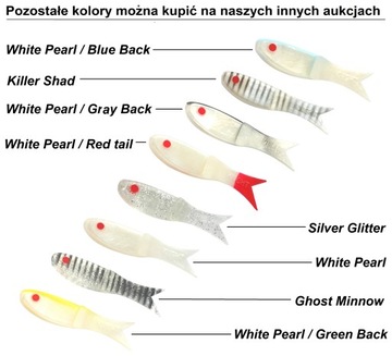 5 CREME LURE LIT'L FISHIE KNIGHT 92 PAST RUBBER