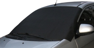 ZESTAW ZIMOWY auta MATA ANTYSZRONOWA na szybę SZCZOTKA SKROBACZKA 65cm