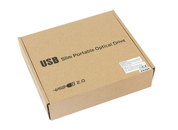 Футляр CD/DVD SLIM, USB-накопитель SATA 12,7 мм