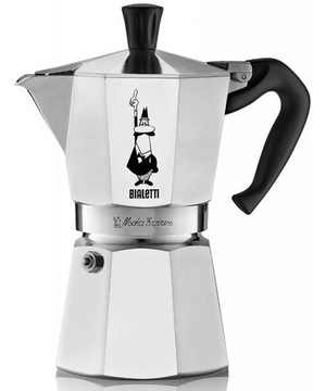 Кофеварка Bialetti Moka Express 3tz, черная