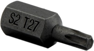 BIT KOŃCÓWKA TORX T27 x 30MM S2 10MM SZEŚCIOKĄTNA