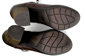 Clarks SKÓRA NAT. botki buty r 39,5 Nowe -60%