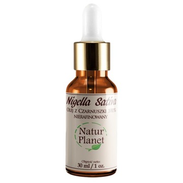 Olejek do twarzy Czarnuszka Natur Planet 30 ml