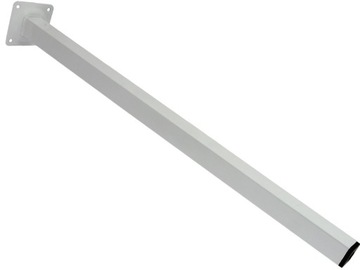 NOGI DO STOŁU NOGA MEBLOWA KWADRATOWA BIAŁA 70 CM