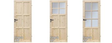 МЕЖКОМНАТНЫЕ ДВЕРИ HERON WOOD PINE WC 70