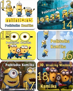 КОВРИК ДЛЯ МЫШИ MINIONS + ИМЕННЫЙ ПОДАРОК