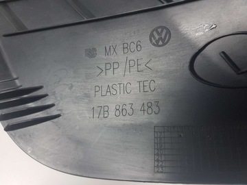 фото ориг. №3, Vw jetta vii a7 америка накладка стойки lewa4