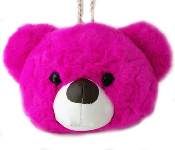 TOREBKA MIŚ FUTERKO POMPON TEDDY