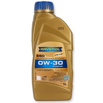 RAVENOL SSO 0W30 CleanSynto USVO 1L - syntetyczny olej silnikowy