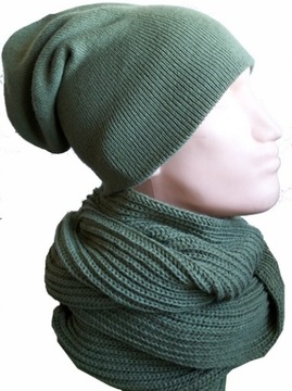 МУЖСКОЙ КОМПЛЕКТ, ШАПКА СМЕРФЕТТА + ШАРФ