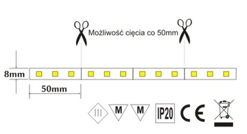 Светодиодная лента 300 LED 5м ТЕПЛЫЙ белый