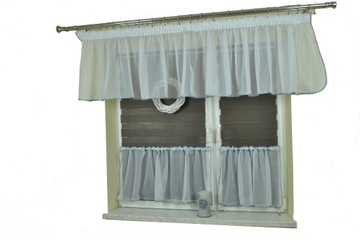 FIRANA KUCHENNA+ZAZDROSTKI GOTOWA FIRANA 400/58cm