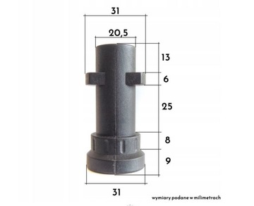 WĄŻ 20M DO CZYSZCZENIA KANALIZACJI DO KARCHER K2-7