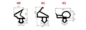 Уплотнители оконные S-1387