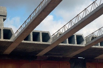 STROP BETONOWY TERIVA 4.0/1 - BELKI, PUSTAKI cały system wycena