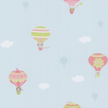 Tapeta BALONIKI HAPPY KIDS DZIECI BALONY 5573-10