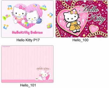 OPŁATKI na tort HELLO KITTY prostokąt, grube, 24h
