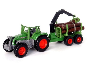 SIKU 1645 FENDT FAVORIT 926 HDS ЛЕСНОЙ ПРИЦЕП