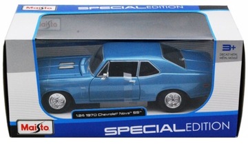 MAISTO Chevrolet Nova SS 1970 1/24 31262 BU