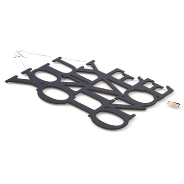 3D деревянная настенная надпись «Живешь только один раз»