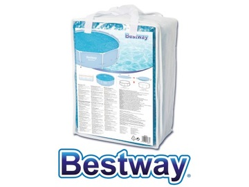 Pokrywa Solarna Termiczna Plandeka Przykrycie Basenu BESTWAY 305 cm 58241