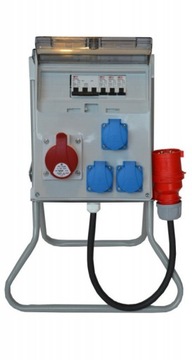Rozdzielnia budowlana elektryczna C532W+ stojak