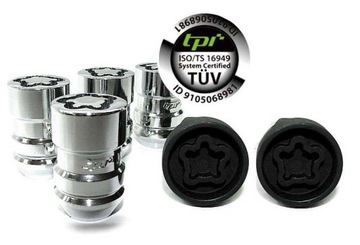 NAKRĘTKI ZABEZPIECZAJĄCE Chevrolet GMC MG MUSTANG JEEP PREMIUM TPI 2 KLUCZE