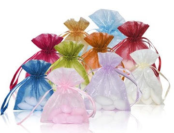 Сумочка для украшений ORGANZA BAGS 8х10 - 10 шт.