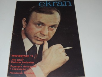 EKRAN 12/1974 Franciszek Trzeciak, St. Grochowiak