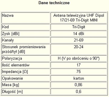 САМАЯ МОЩНАЯ DVB-T АНТЕННА Трехзначная МИНИ +Кабель+F