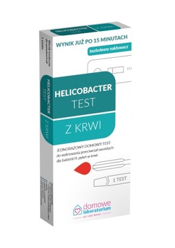 HELICOBACTER TEST Z KRWI ZDROWY ŻOŁĄDEK WIARYGODNY