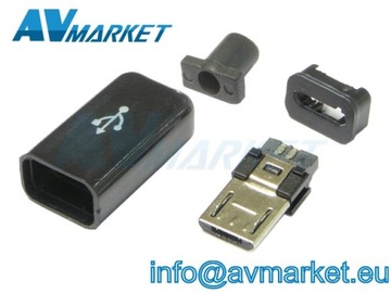 5-контактный разъем MICRO USB на кабеле