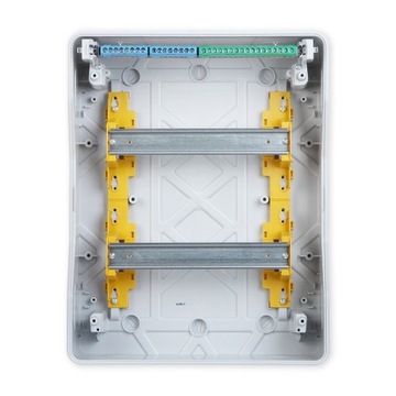 RN65 ПЛАСТИКОВАЯ РАСПРЕДЕЛИТЕЛЬНАЯ ЩИТКА NT 24M 2X 12M N+PE IP65 432X340X161 ДЫМОВАЯ ДВЕРЬ