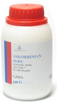 ASKORBINIAN SODU - SPOŻYWCZY E301 - 100G