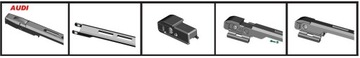 Дворники AUDI A4 B6 MAŁYSZÓWKA 2001-03 FLAT