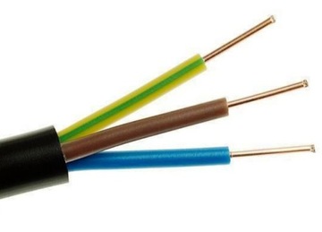 KABEL PRZEWÓD MIEDZIANY ZIEMNY YKY 3x2,5 TFKABLE
