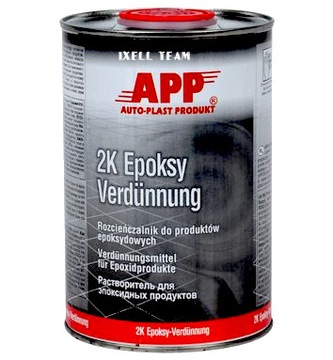 500ml APP EPOXY Verdunnung ROZCIEŃCZALNIK do wyrobów epoxydowych 563