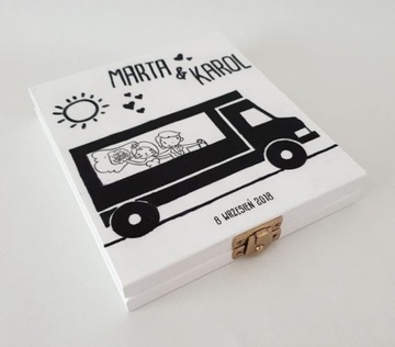 Свадебная шкатулка для денег, мелки, конверт CWS