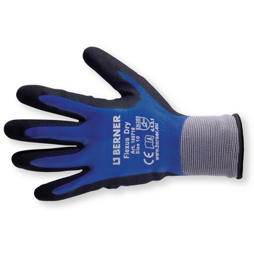 RĘKAWICE ROBOCZE FLEXUS DRY BERNER ROZ. 9
