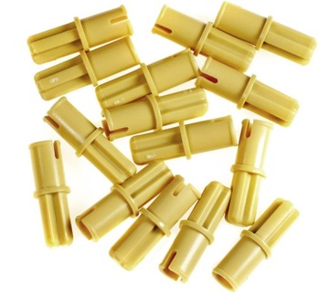 LEGO pin z ośką 3749 4666579 4186017 6562 - 15szt