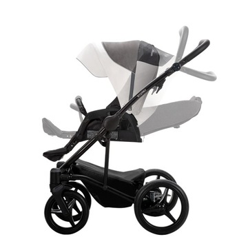 Коляска BEBETTO TORINO 3в1 Cybex ATON 5 LEATHER 05