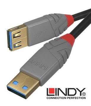 Przedłużacz USB 3.0 A-A wtyk gniazdo 2m 36762