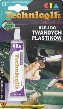 TECHNICOOL KLEJ DO TWARDYCH PLASTIKÓW PCV ABS 20ml