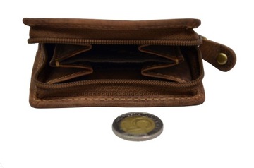 КОЖАНЫЙ КОШЕЛЕК ДЛЯ МАЛЕНЬКИХ МИНИ GREENBURRY 1683-25