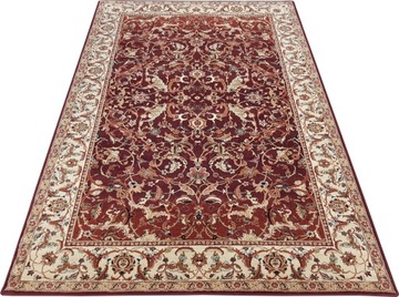 Dywan wełniany 170x240 KSIĄŻĘ AGNUS burgund bordo