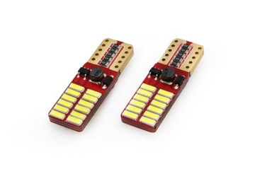 LED VERTEX CANBUS 24SMD (W5W) White 12V/24 PARA